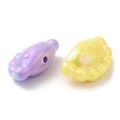 UV Plating Opaque Acrylic Beads&nbsp;SACR-L005-10