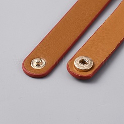 模造革バッグハンドルラップ  圧力軽減パッド  バッグ交換用アクセサリー用  オーバル  ペルー  23x4.8x0.3cm&nbsp;FIND-WH0126-223C