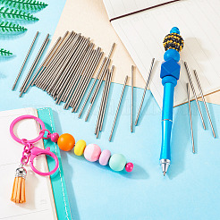50Pcs 201 Stainless Steel Ball-Point Pen Displace Pin&nbsp;FIND-BT0001-36
