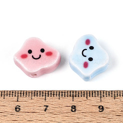 Handmade Porcelain Ceramic Beads&nbsp;PORC-T134-20M