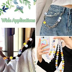 50Pcs Transparent Acrylic Beads&nbsp;OACR-CJ0002-14
