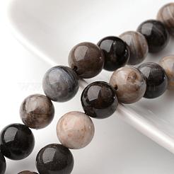 天然のクォーツラウンドビーズ連売り  8mm  穴：1mm  約48個/連  15.35インチ&nbsp;G-K103-8mm