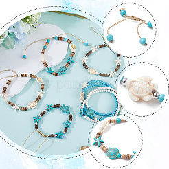 Pcs Coconut Braided Bead Bracelets&nbsp;BJEW-SC0001-49