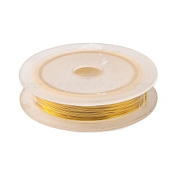 Round Copper Wire for Jewelry Making&nbsp;CWIR-WH0001-0.5mm-05-1