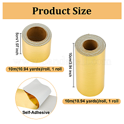 2 Rolls 2 Sizes PVC Self-Adhesive Waterproof Wallpaper Border&nbsp;AJEW-OC0014-64