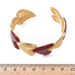 304 Stainless Steel Cuff Bangles for Women&nbsp;BJEW-F525-01G
