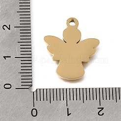 304 Stainless Steel Pendants&nbsp;STAS-E532-06G