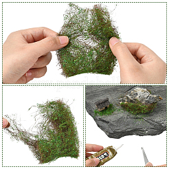 Resin Simulation Root Vine Vegetation Model&nbsp;DIY-WH20053-65A