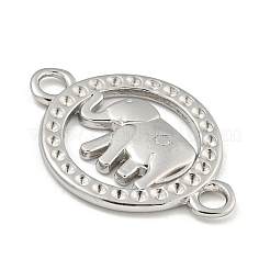 Tarnish Resistant 304 Stainless Steel Connector Rhinestone Settings&nbsp;STAS-I307-565P