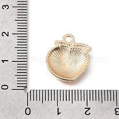 合金エナメルチャーム  桃のチャーム  ゴールドカラー  ミックスカラー  17.5x14.5x2.5mm  穴：1.8mm&nbsp;FIND-H066-03G