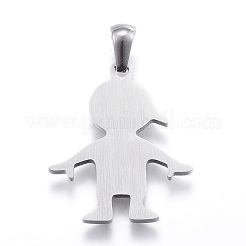 Tarnish Resistant 304 Stainless Steel Pendants&nbsp;STAS-K162-034P