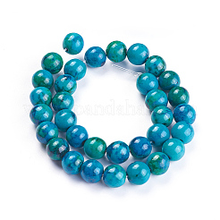 Synthetic Chrysocolla Beads Strands&nbsp;G-F647-02-B-01