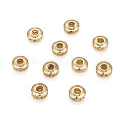 Brass Micro Pave Cubic Zirconia Beads&nbsp;ZIRC-F001-121G