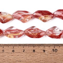 Handmade Lampwork Beads Strands&nbsp;LA-N046-02H