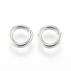 変色しにくい304ステンレススチール製オープン丸カン  ラウンド  ステンレス鋼色  7x1.3mm  16ゲージ  内径：4.4mm&nbsp;STAS-J020-01-7x1.3mm