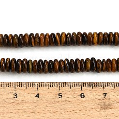 Natural Tiger Eye Beads Strands&nbsp;G-P354-02-2x6mm
