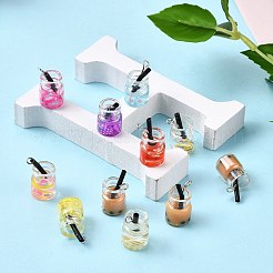 Glass Bottle Pendants&nbsp;X-GLAA-S181-04