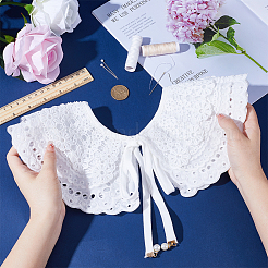 1Pc Detachable Polyester Lace Collars&nbsp;AJEW-GF0007-65