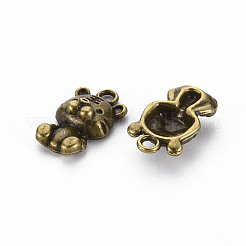Tibetan Style Alloy Pendants&nbsp;TIBEP-N010-021AB-RS