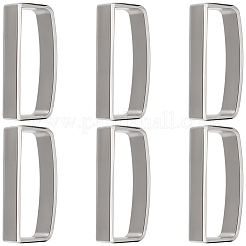 6Pcs Alloy Loop Keepers&nbsp;FIND-GF0009-13P