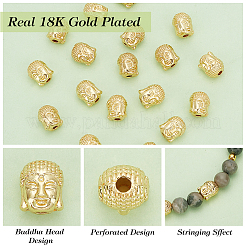 18Pcs Alloy Bead&nbsp;PALLOY-BC0001-14