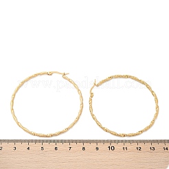 201 Stainless Steel Hoop Earrings&nbsp;EJEW-Q026-16G-D