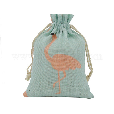 Linenette Drawstring Bags&nbsp;CON-PW0001-078B-01B-1