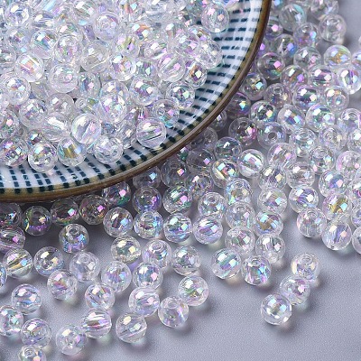 Eco-Friendly Transparent Acrylic Beads&nbsp;PL732-2-1