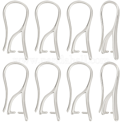 30Pcs Brass Earring Hooks&nbsp;KK-BBC0022-67-1