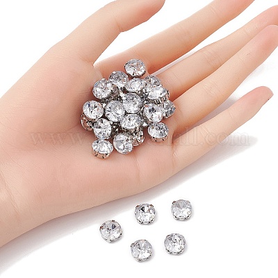 ラインストーンの四角い縫い方 マルチ連リンク アクリルライン