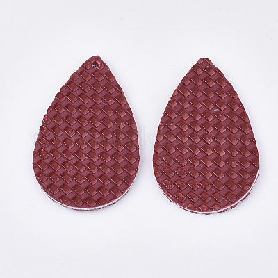 PU Leather Pendants&nbsp;FIND-S300-39B-02-1