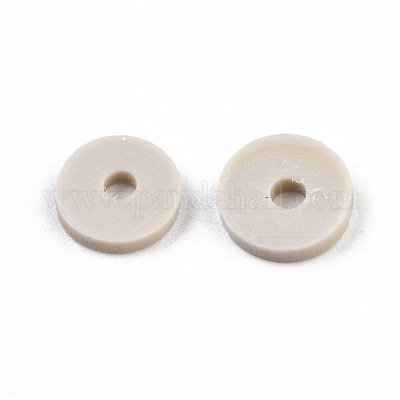 Handmade Polymer Clay Beads&nbsp;CLAY-R067-6.0mm-B02-1