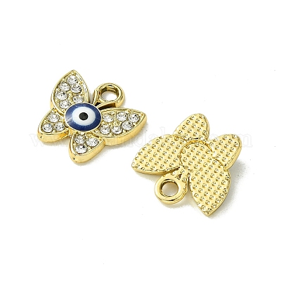 UV Plating Alloy Enamel Pendants&nbsp;FIND-B039-01G-03-1
