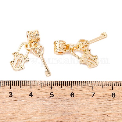 Brass Pendants&nbsp;KK-S376-13G-1