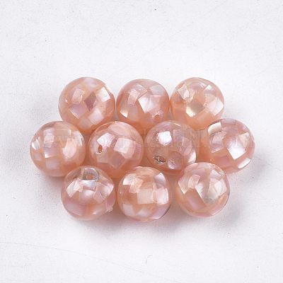 Resin Beads&nbsp;SSHEL-T007-10mm-03-1