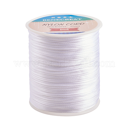 ナイロン糸  ホワイト  1mm  約200m /ロール&nbsp;LW-BC0003-23-1