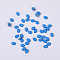 Resin Cabochons, Oval, Cornflower Blue, 10x8x4mm