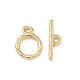 Brass Toggle Clasp&nbsp;KK-D289-53A-G-2