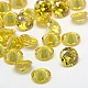 キュービックジルコニアカボション  グレードA  多面カット  ダイヤモンド  ライトカーキ  2.5x1.7mm&nbsp;ZIRC-M002-2.5mm-003-1