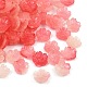 シェルパウダービーズ  花  ピンク  10x2.5mm  穴：1.2mm&nbsp;BSHE-L038-01B-1