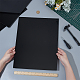 プラスチックシート  長方形  ブラック  30.6x20.4x0.3cm&nbsp;FIND-WH0199-401A-01-3