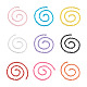 ABSプラスチックアズキチェーン  オーバル  ミックスカラー  14.96インチ〜15.35インチ（38~39cm）  5.5~6mm  9色  1連 / color  1連 /セット&nbsp;KY-YS0001-02-4
