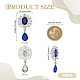 16Pcs Alloy Rhinestone Cabochons&nbsp;FIND-FG0004-26B-2