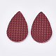 PU Leather Pendants&nbsp;FIND-S300-39B-02-2
