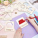 12Pcs MDF Geometric Shape Template&nbsp;DIY-UN0007-96B-3