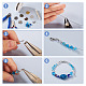 480Pcs 6 Colors Iron Crimp Beads Covers&nbsp;IFIN-PJ0001-01-4