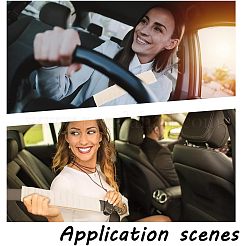 Nylon Universal Car Seat Belt Pads&nbsp;AJEW-OC0003-74A