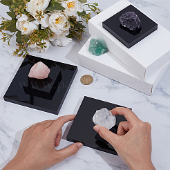 4Pcs 4 Styles Acrylic Display Pedestals&nbsp;ODIS-BC0001-24B