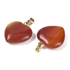Dyed & Heated Natural Carnelian Pendants&nbsp;G-G956-B52-G