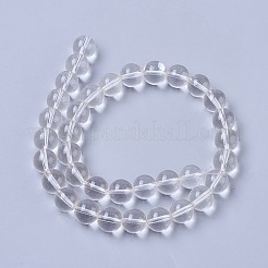 Synthetic Quartz Crystal Beads Strands&nbsp;X-G-K298-12